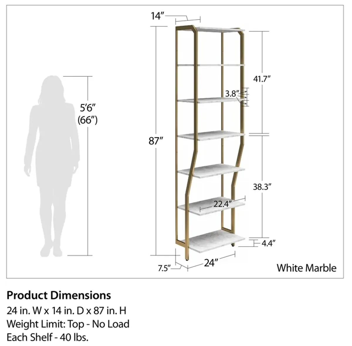 Gwyneth Closet Shelves