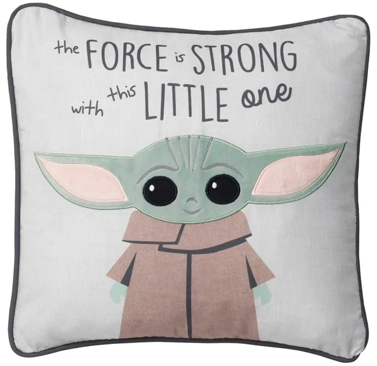 Lambs & Ivy Star Wars The Child/Baby Yoda Decorative Nursery Throw Pillow