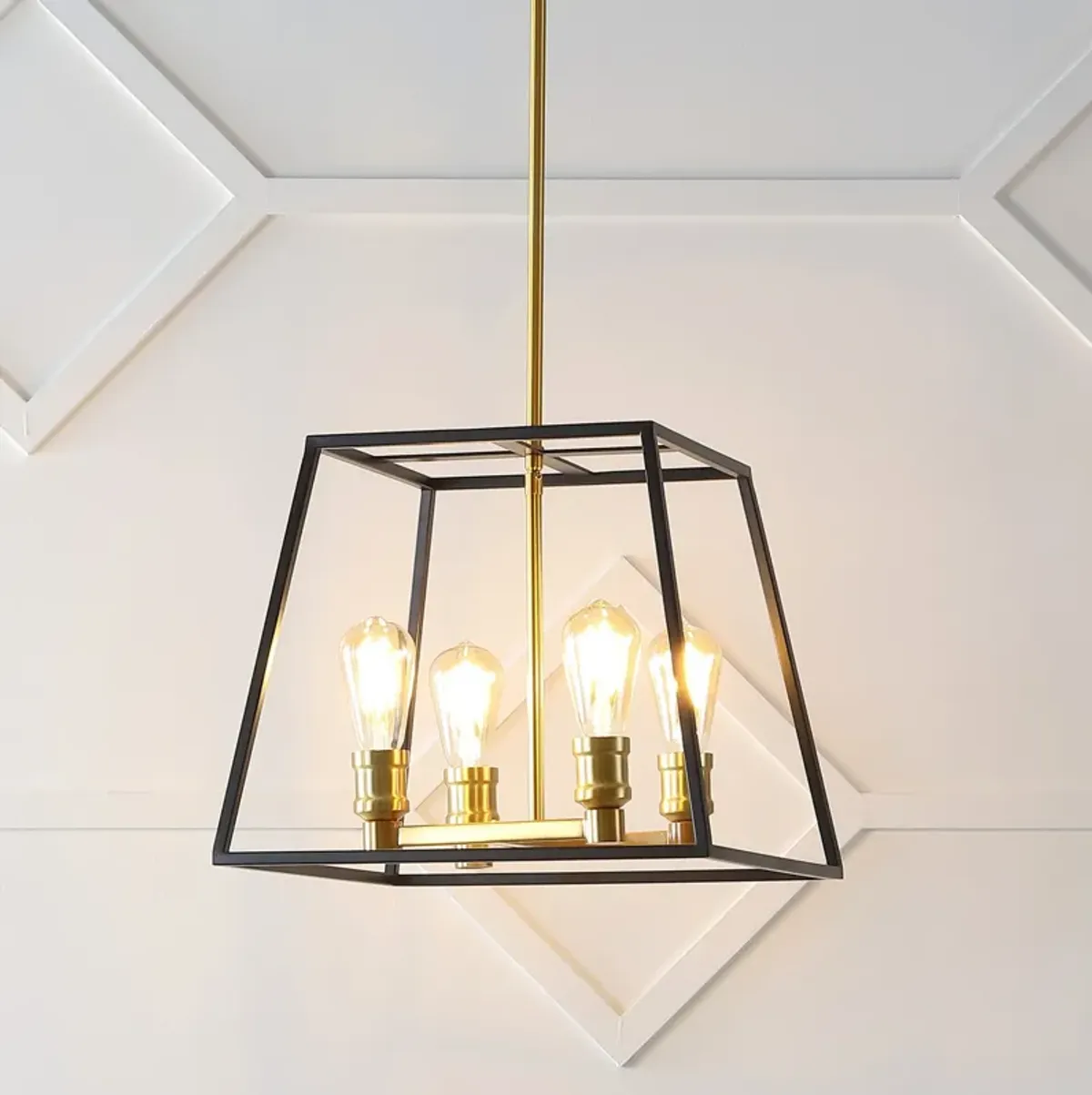 Lloyd Farmhouse Industrial Iron LED Pendant