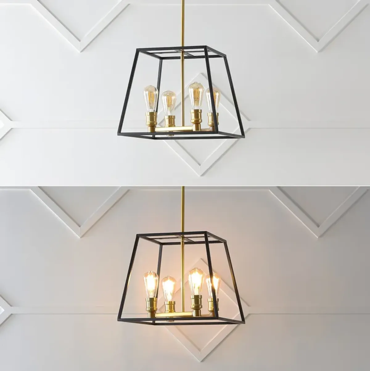 Lloyd Farmhouse Industrial Iron LED Pendant