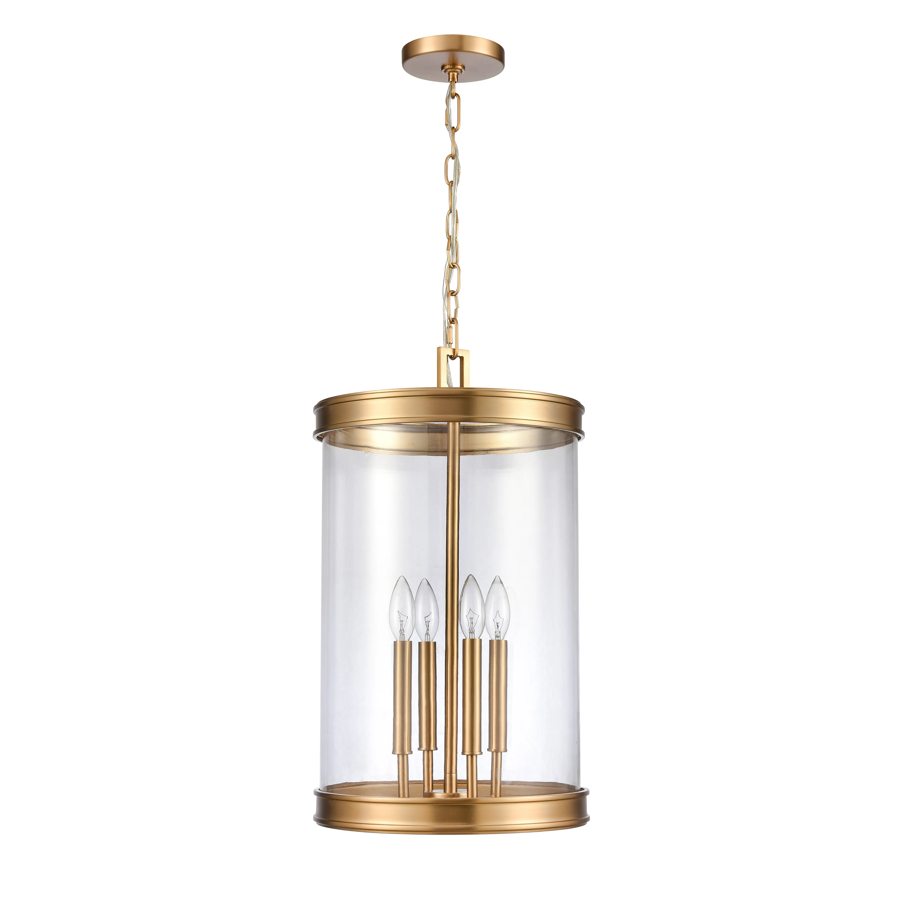 Mendoza 12.75'' Gold Wide 4-Light Pendant