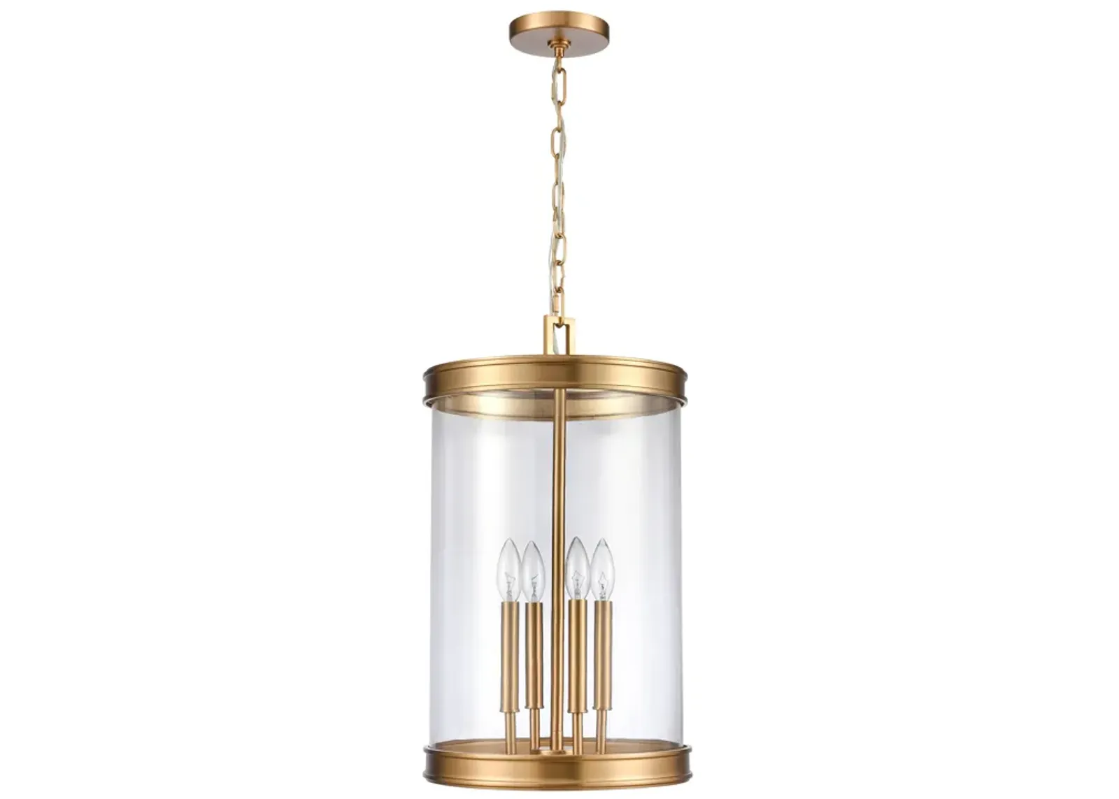 Mendoza 12.75'' Gold Wide 4-Light Pendant