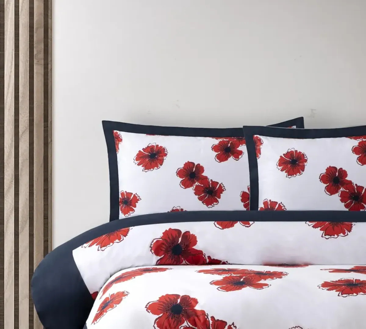 Brooks Brothers Poppy Hawaiian Cotton Percale Sham Case Pair