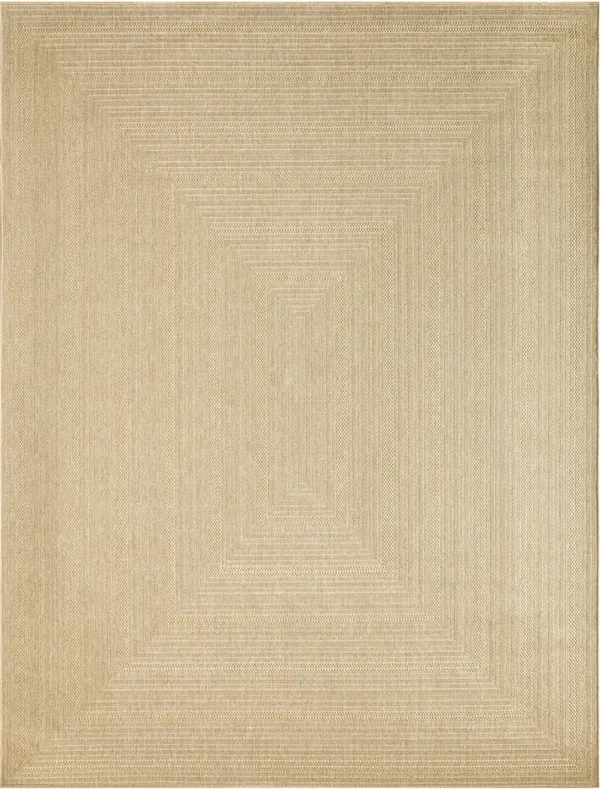 Tulum TLM04 Taupe/Ivory 10' x 14' Rug