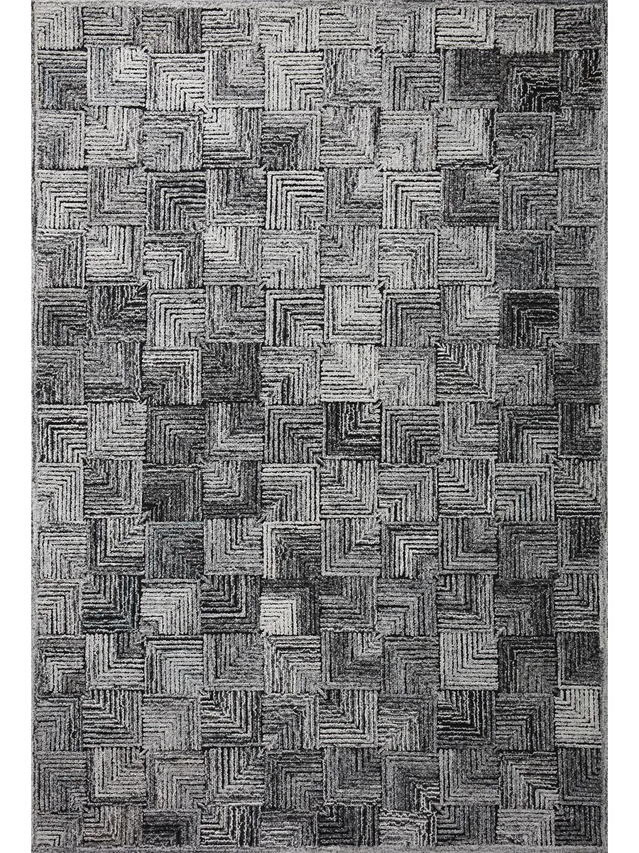 Prescott PRE03 Silver 5' x 7'6" Rug