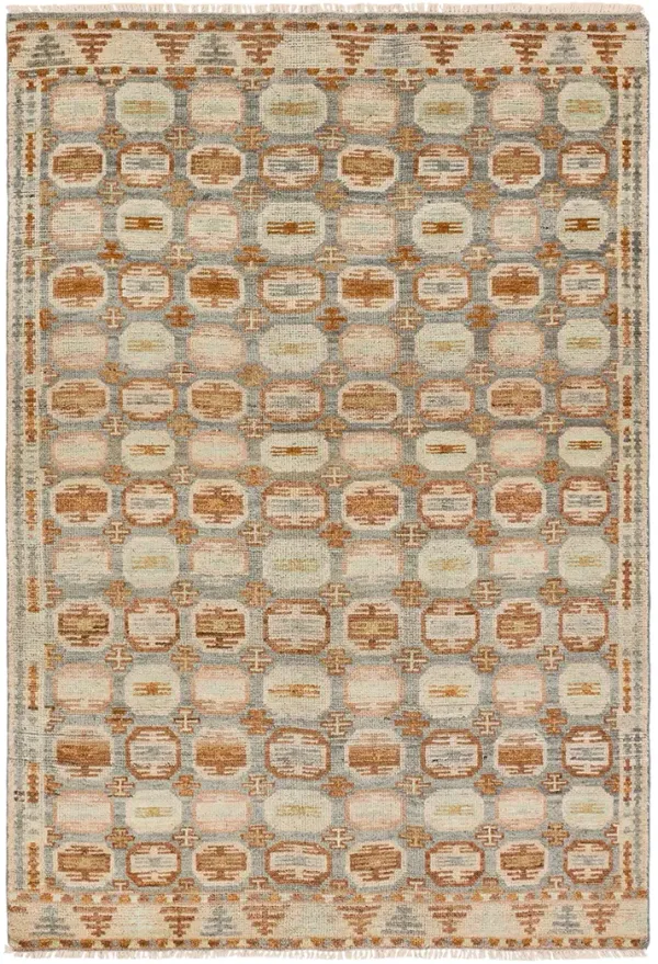 Hazan Titale Orange 6' x 9' Rug