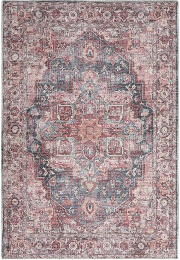 Machine Washable Series 1 SR101 Multicolor 5'3" x 7'3" Rug