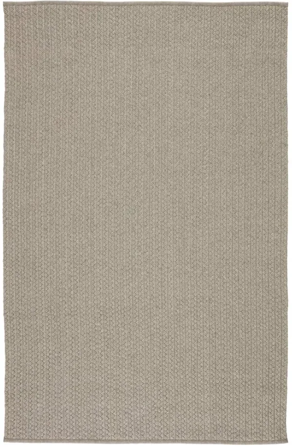 Nirvana Premium Iver Gray 4' x 6' Rug