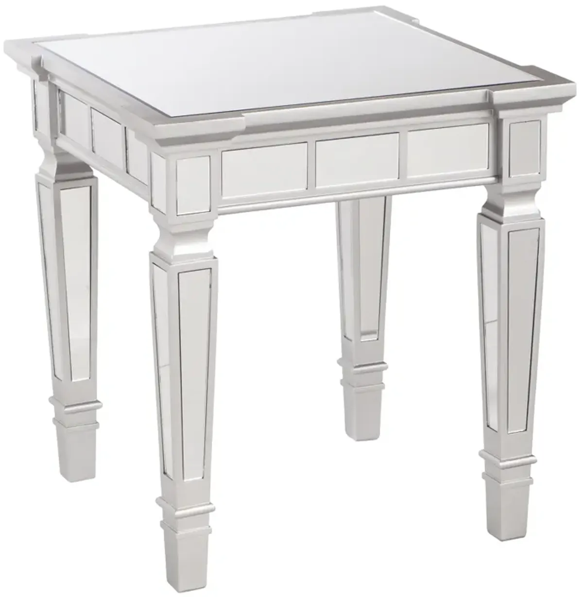 Fareham Mirrored End Table