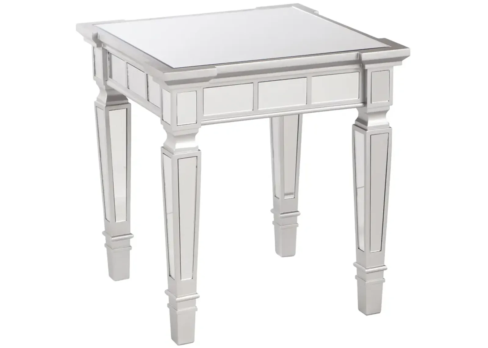 Fareham Mirrored End Table