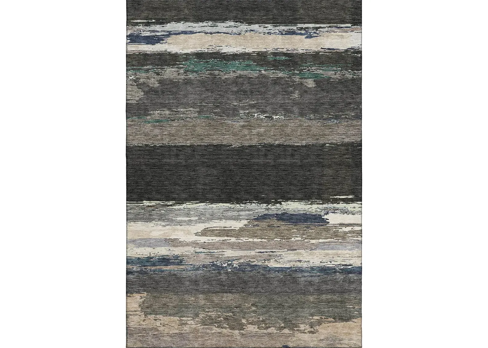 Trevi TV8 Black 2'3" x 7'6" Rug