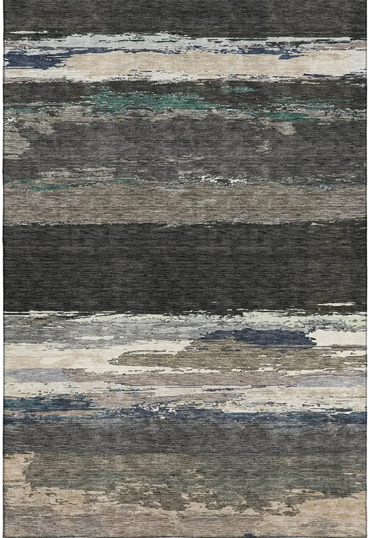 Trevi TV8 Black 2'3" x 7'6" Rug