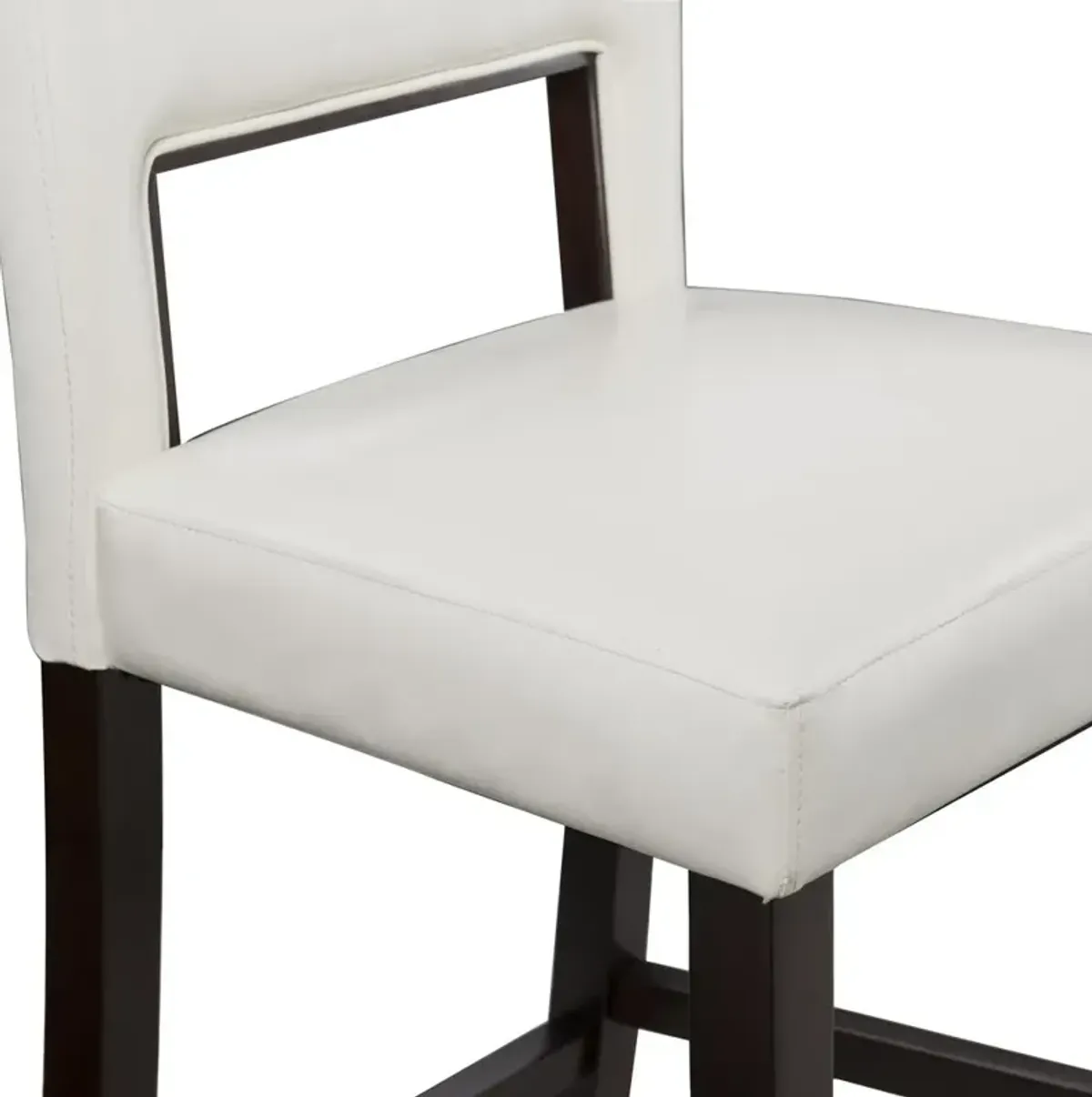 Linon Vega Counter Stool White 24