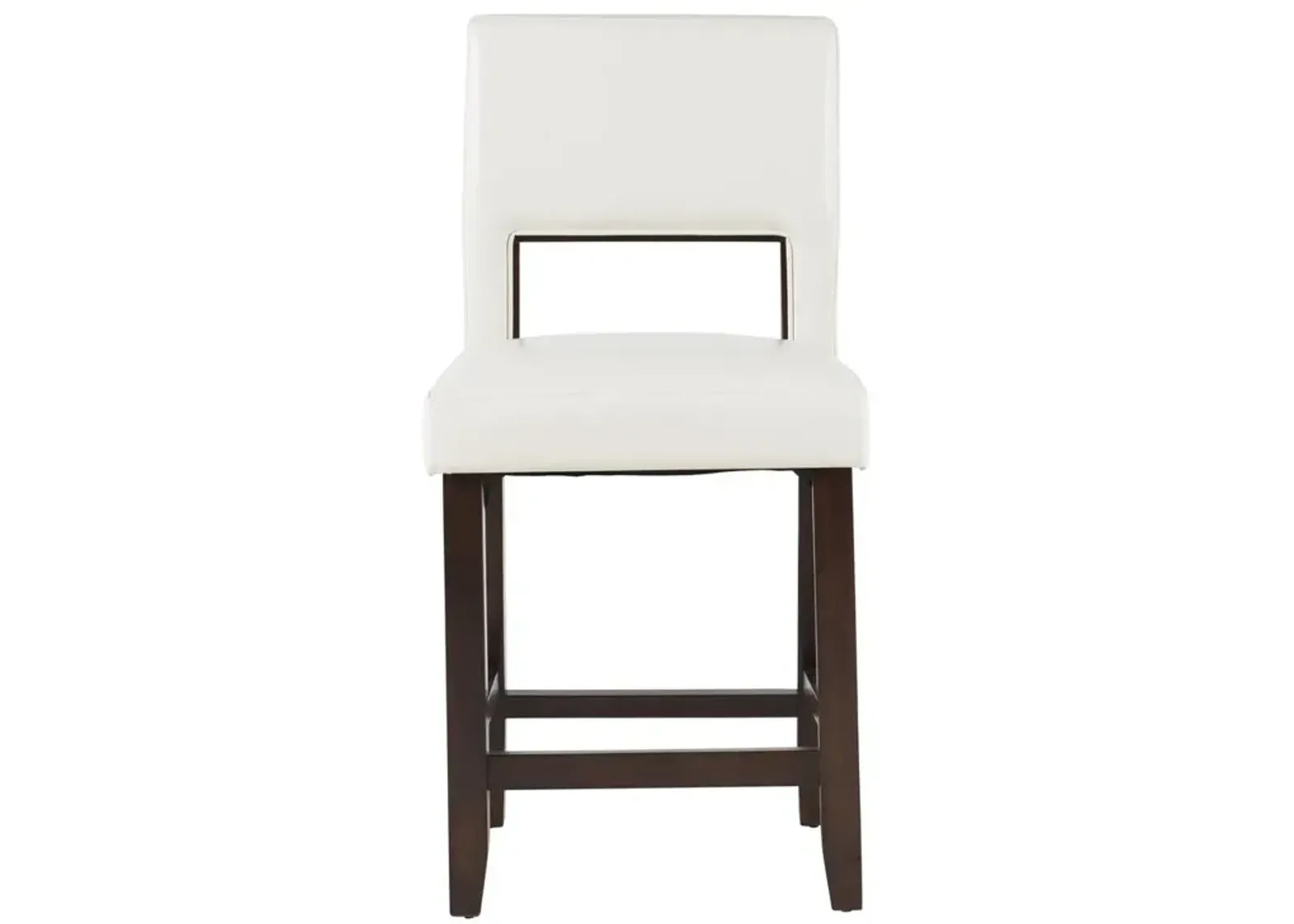 Linon Vega Counter Stool White 24