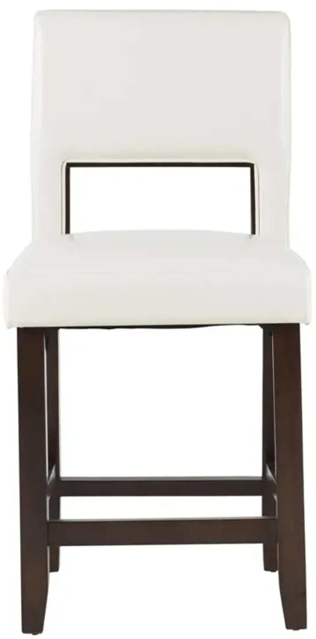 Linon Vega Counter Stool White 24