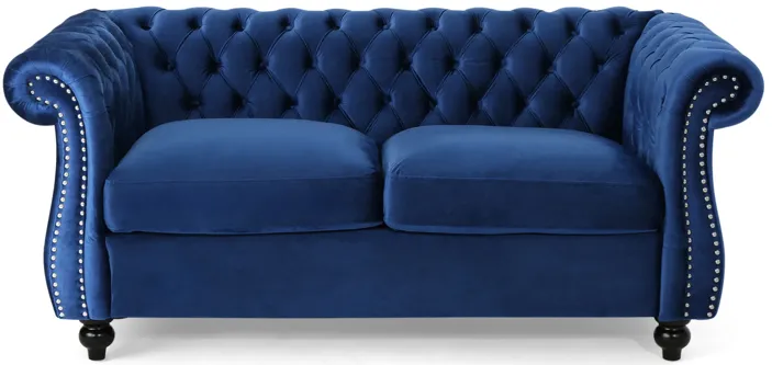 Merax Traditional Chesterfield Loveseat Sofa