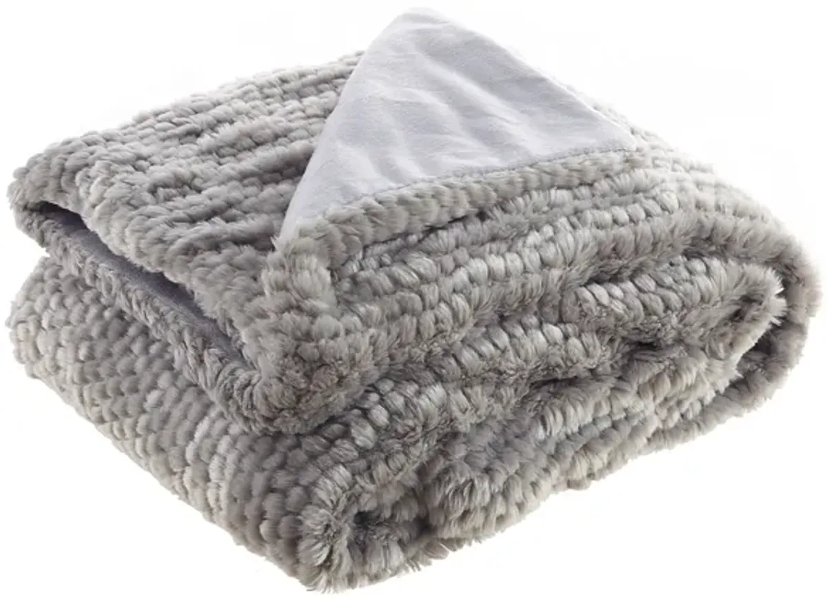 Inspired Home Baron Knit Throw 50"x60"