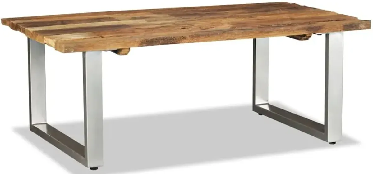 vidaXL Coffee Table Solid Reclaimed Wood