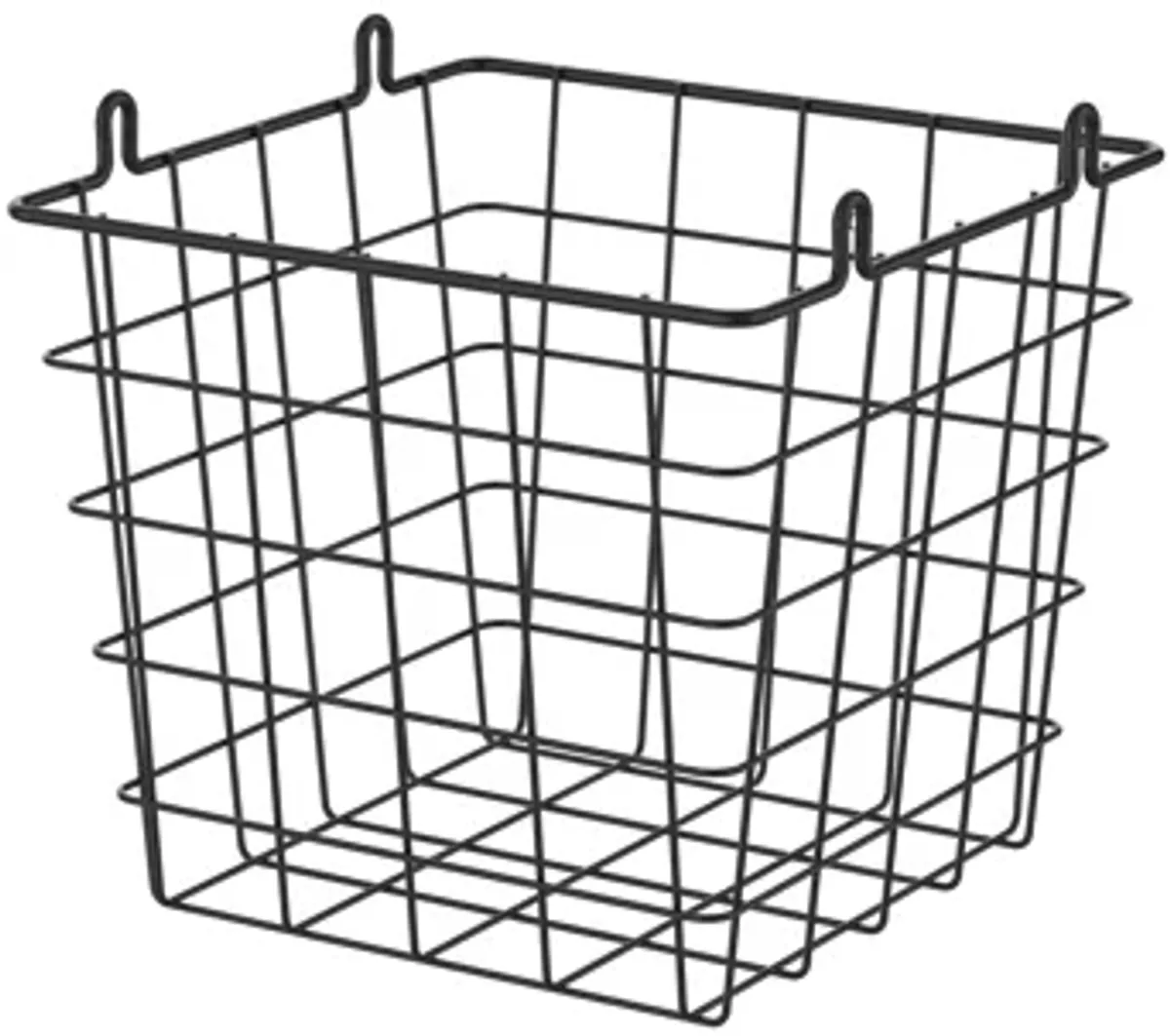 Oceanstar 3-Tier Metal Wire Storage Basket Stand with Removable Baskets � Black