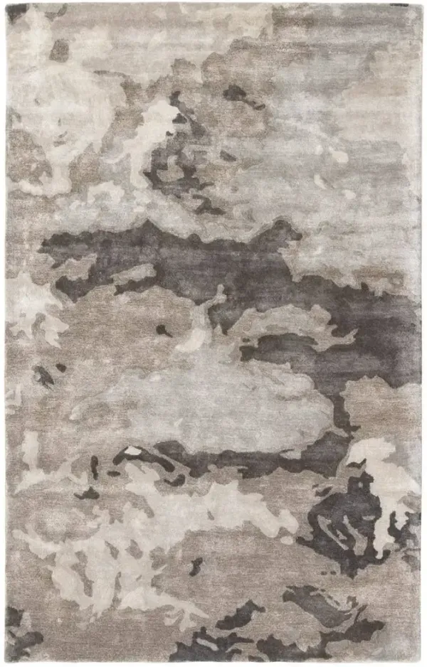 Transcend Glacier Gray 2'6" x 12' Runner Rug