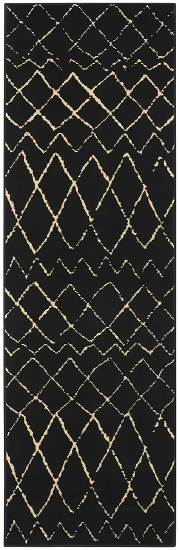 Grafix GRF04 Black 2' x 4' Rug