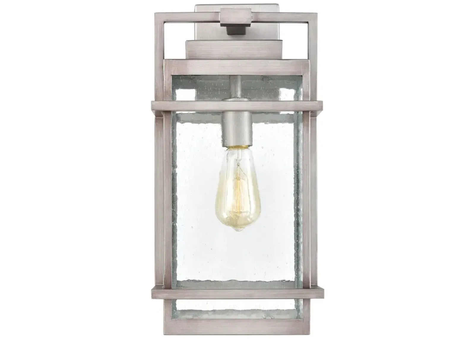 Breckenridge 19'' High 1-Light Silver Outdoor Sconce