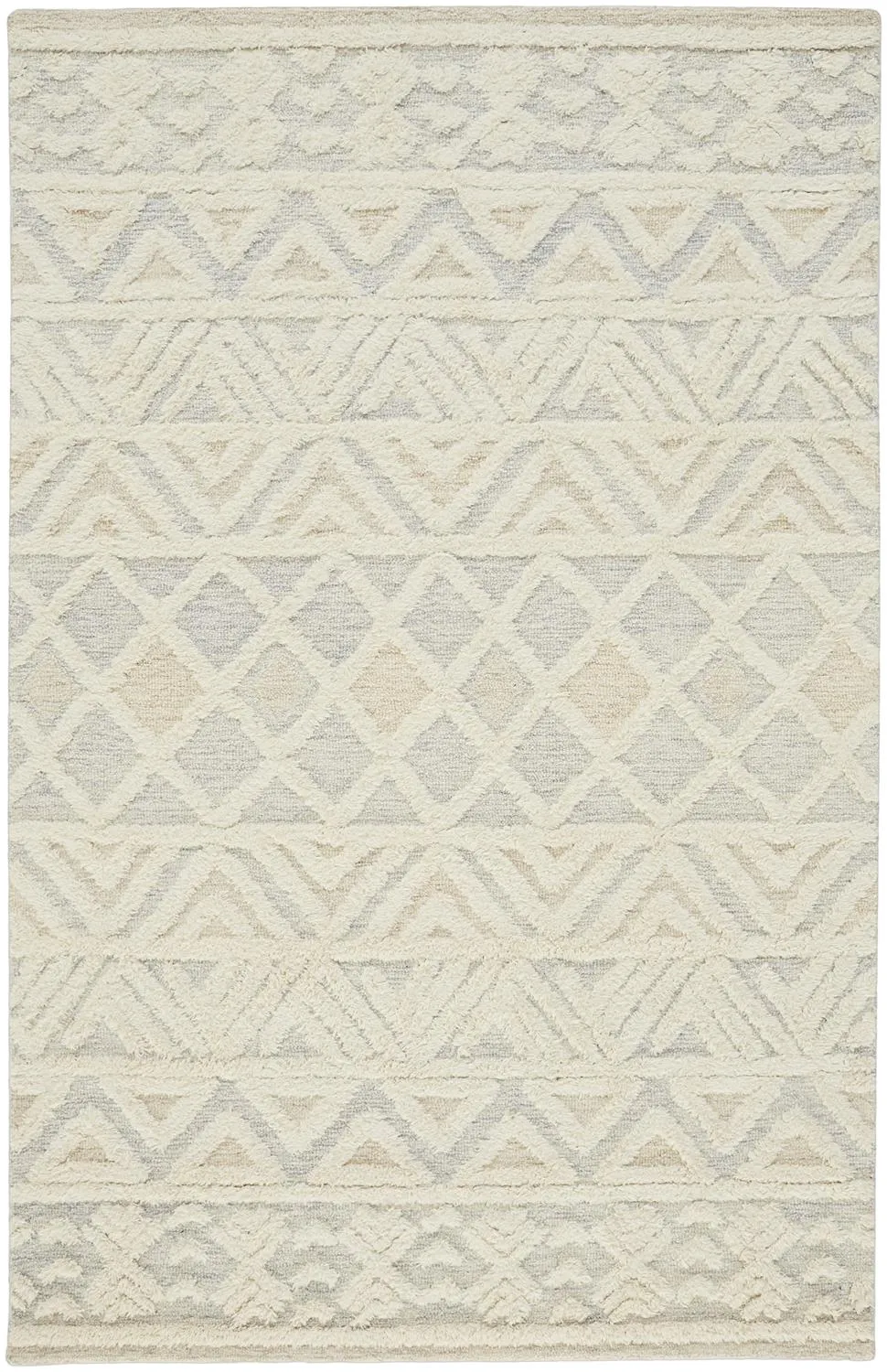 Anica 8005F Ivory/Blue/Tan 8' x 10' Rug