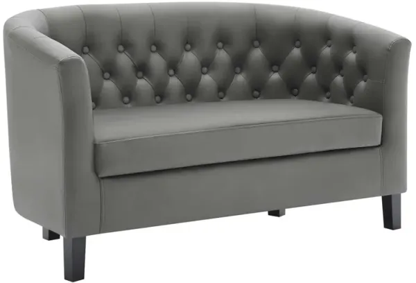 Prospect Upholstered Vinyl Loveseat