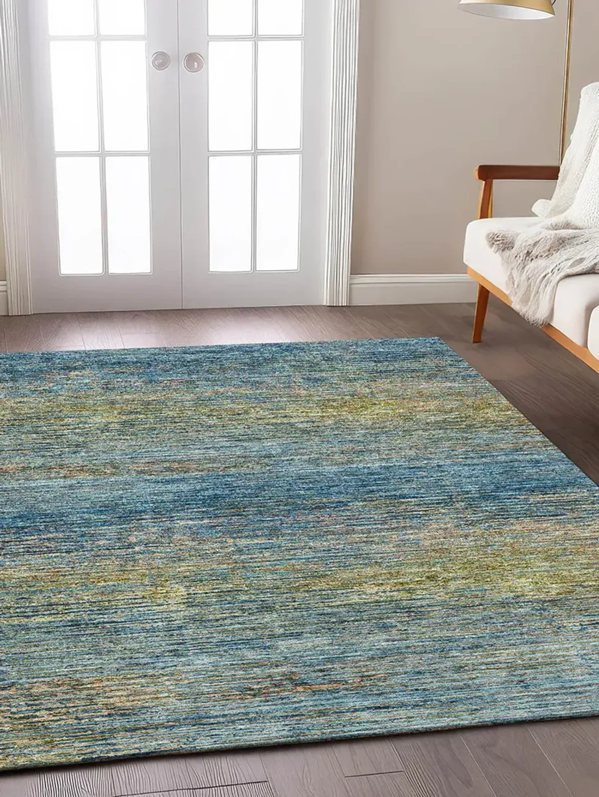 Trevi TV1 Denim 2'3" x 7'6" Rug