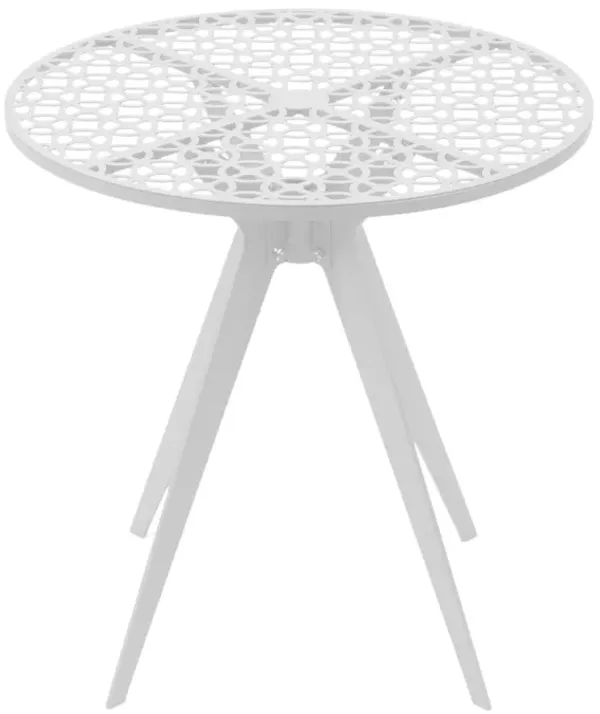 Breeze Block 19" Metal Round Patio Table