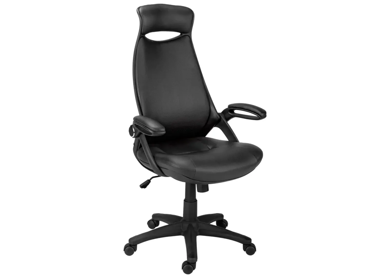 Monarch Specialties I 7276 Office Chair, Adjustable Height, Swivel, Ergonomic, Armrests, Computer Desk, Work, Metal, Fabric, Black, Contemporary, Modern