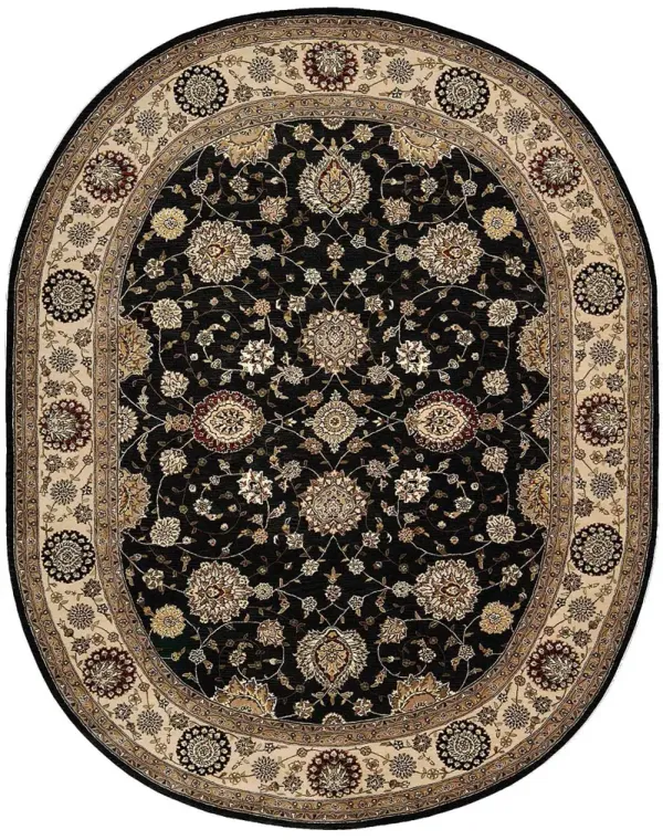 Nourison 2000 2204 Midnight 7'6" x 9'6" Oval Rug