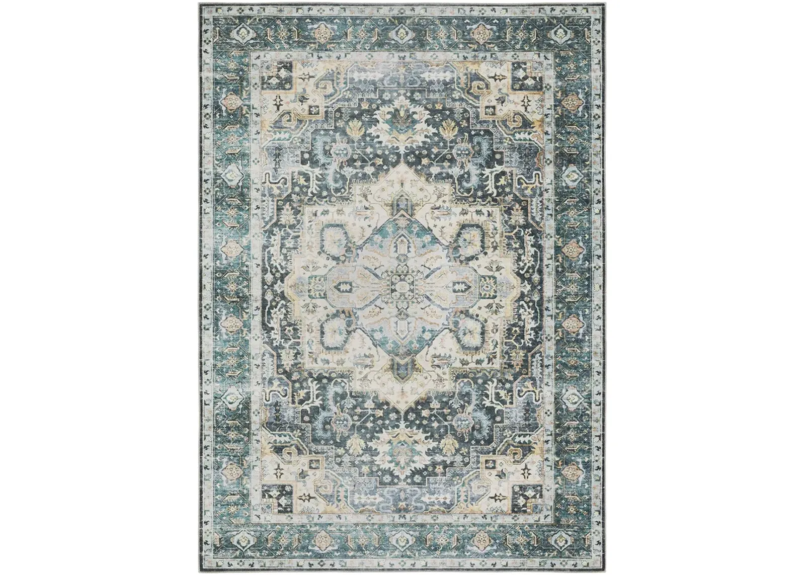 Charleston 2' x 3' Blue Rug