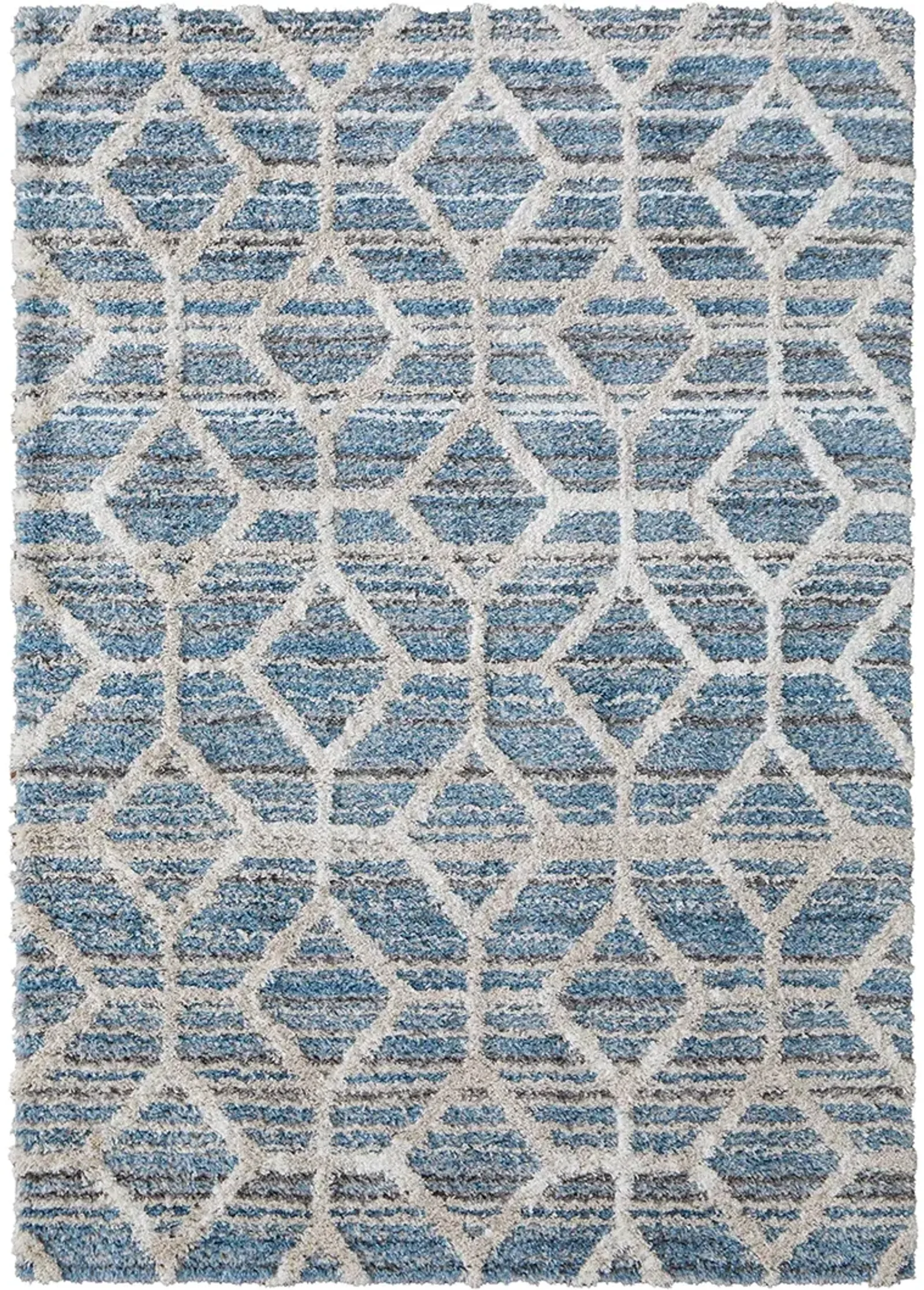 Mynka 39ICF Blue/Ivory 9' x 12' Rug