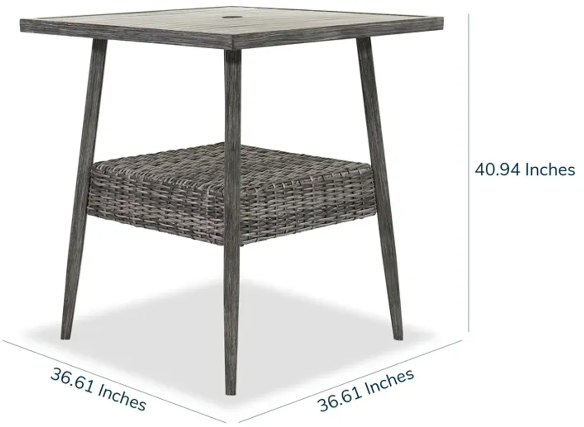 Marana Wicker Bar Table