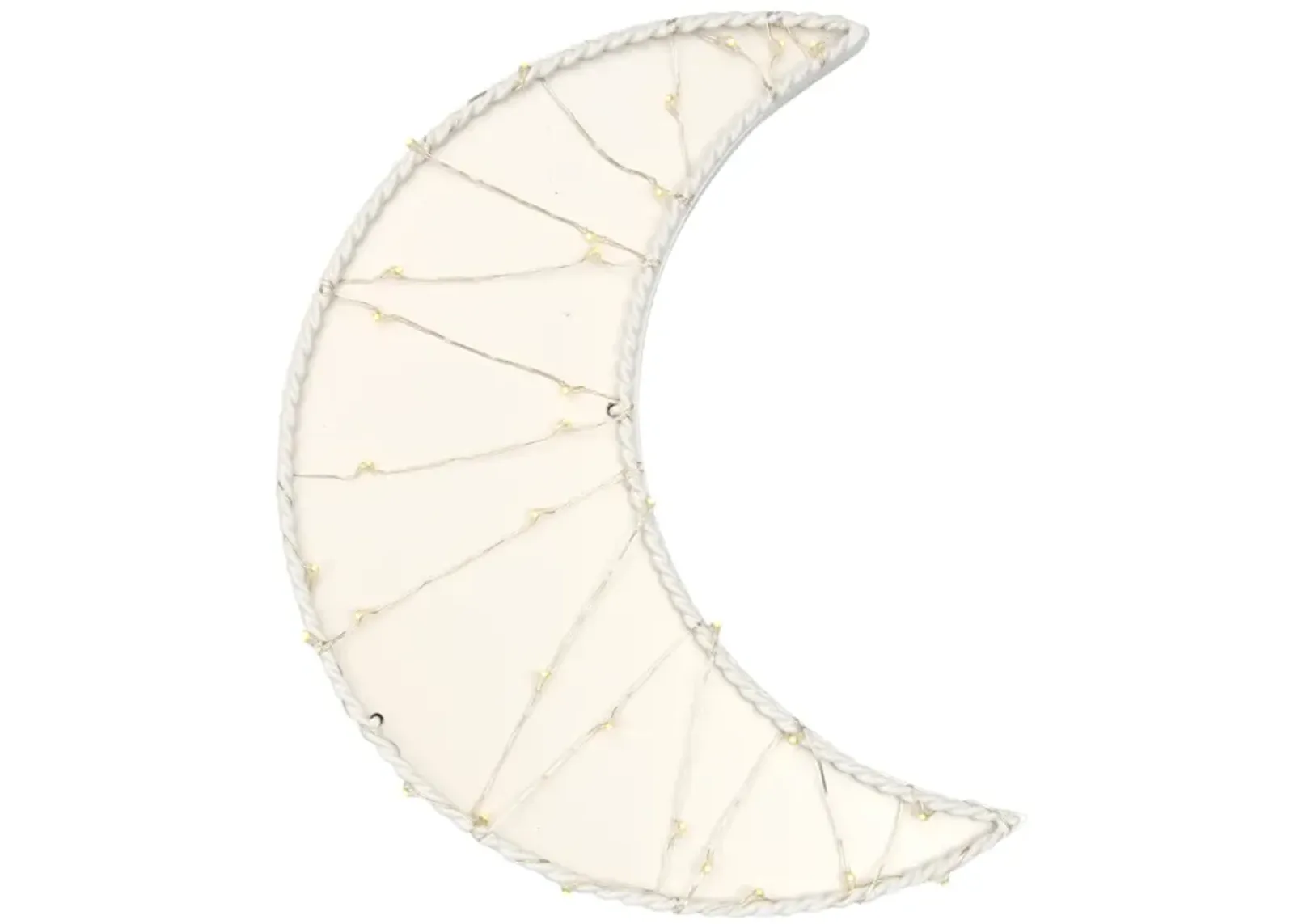 Lambs & Ivy Signature Moon LED Light Up Wall Decor/Wall Hanging