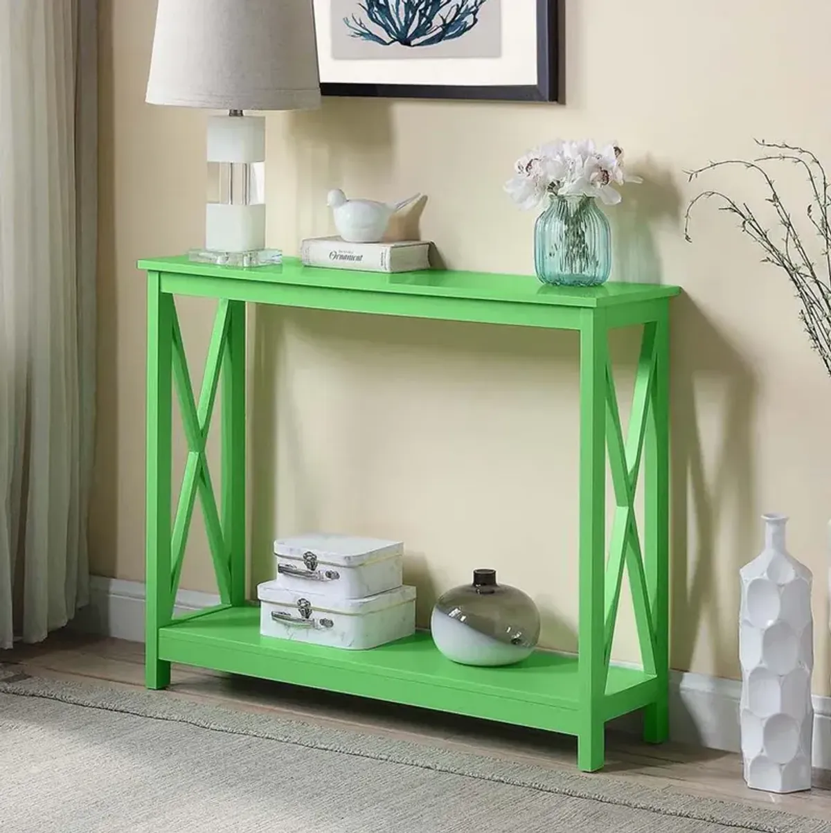 Convience Concept, Inc. Oxford Console Table with Shelf