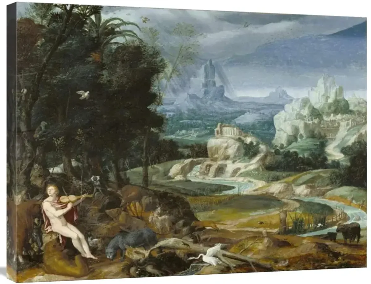Landscape with Orpheus-Canvas Art-32x24