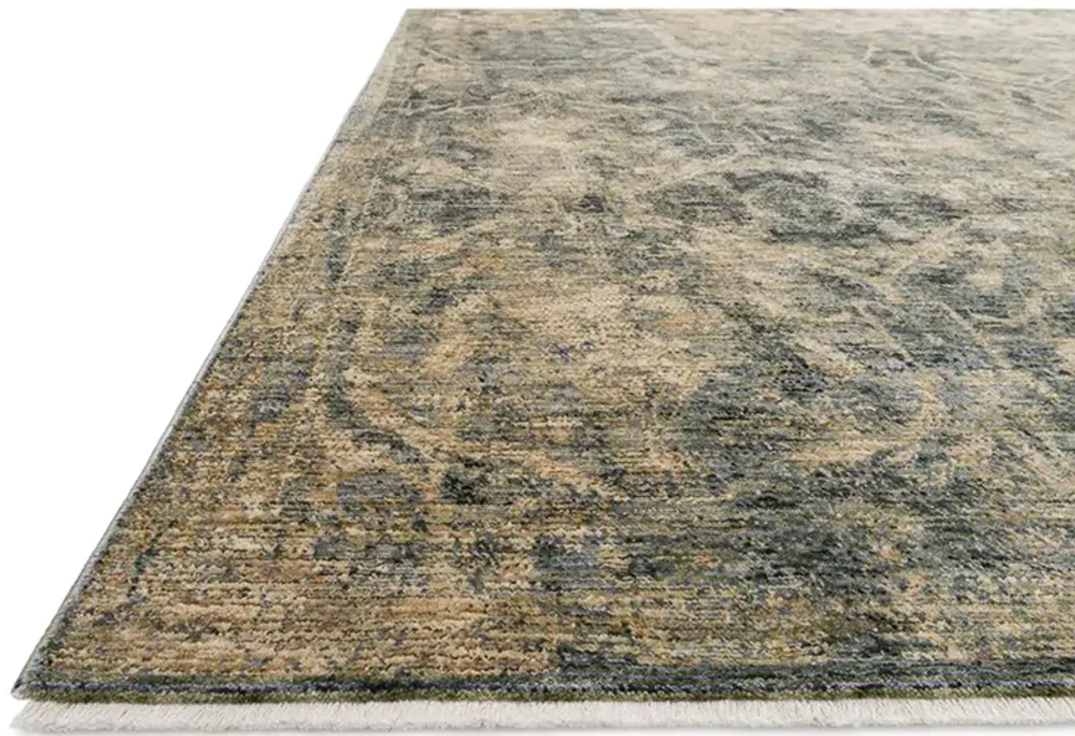 Kennedy Lagoon/Sand 11'6" x 15'6" Rug by Magnolia Home by Joanna Gaines