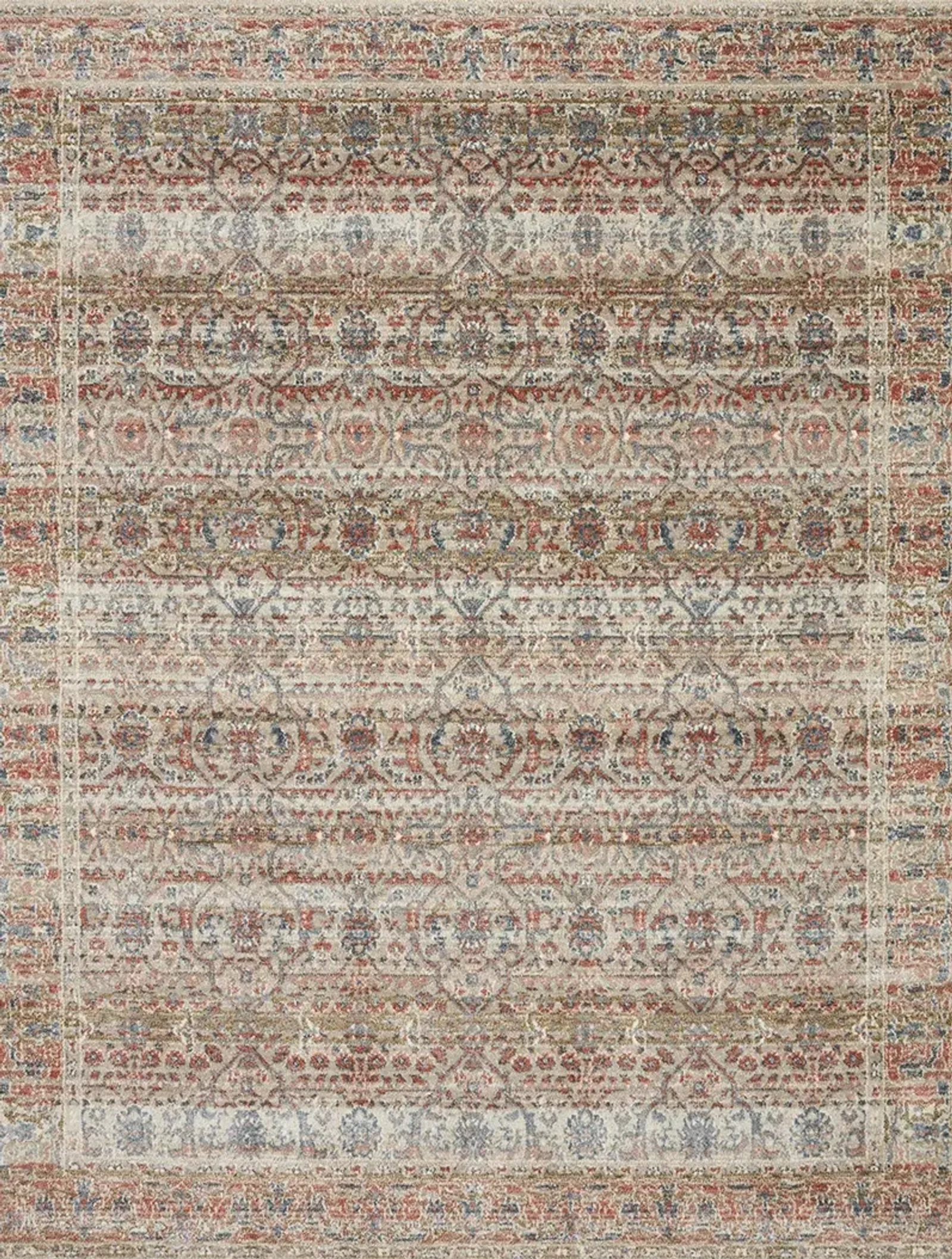 Saban Sand/Rust 9'4" x 13' Rug