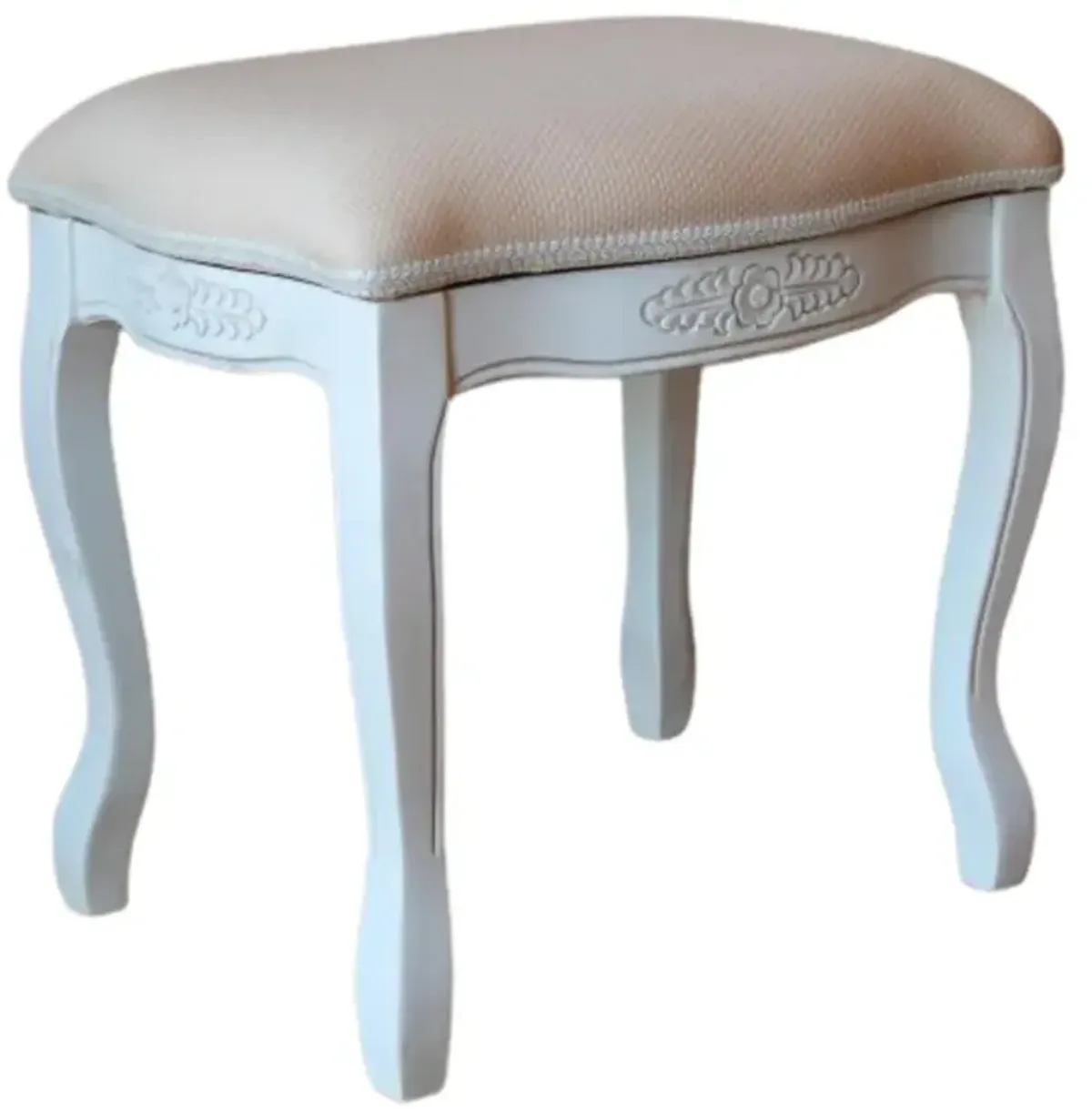 Vanity Stool with Cushion Top