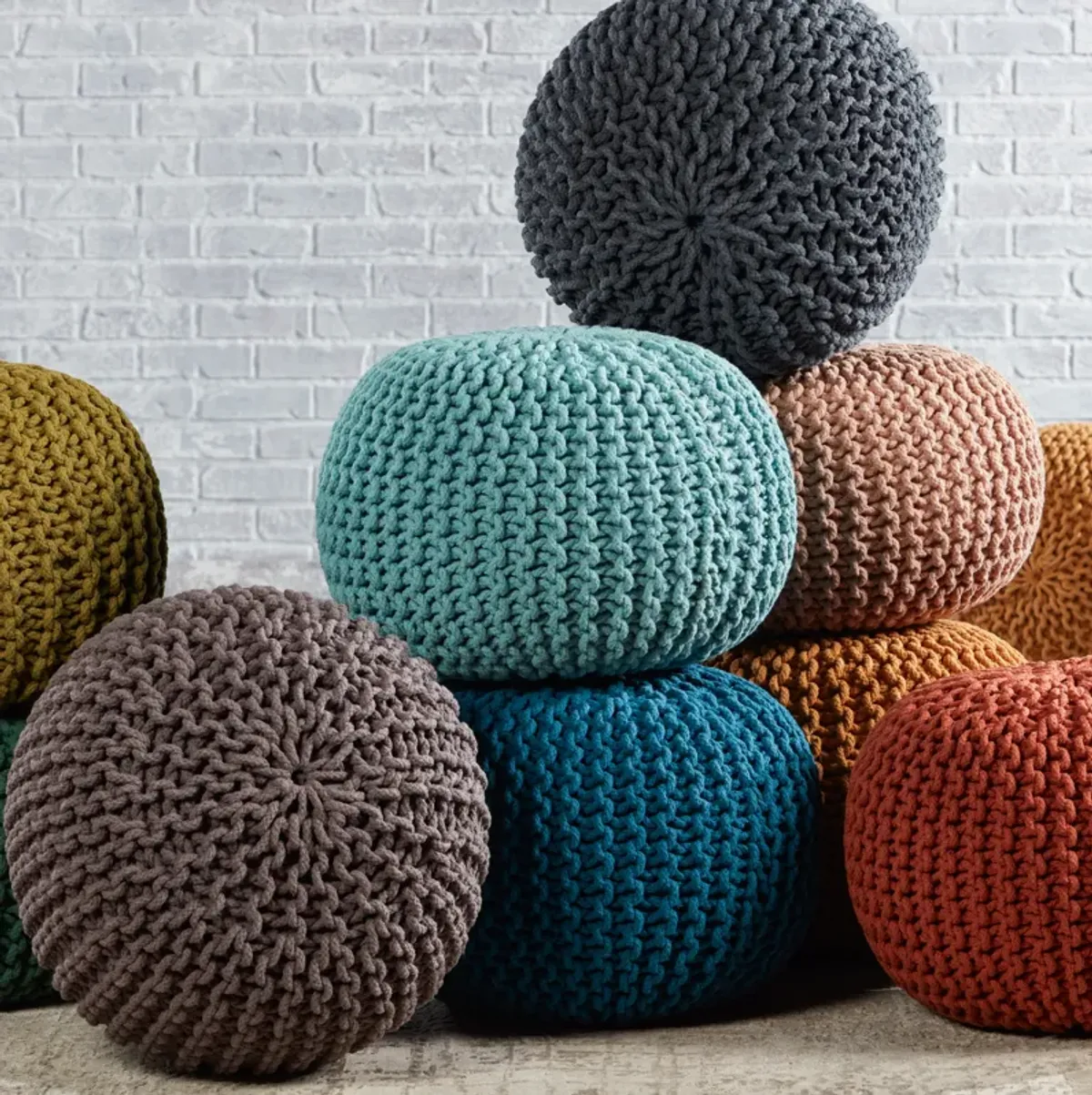 SPECTRUM POUF Orion Blue