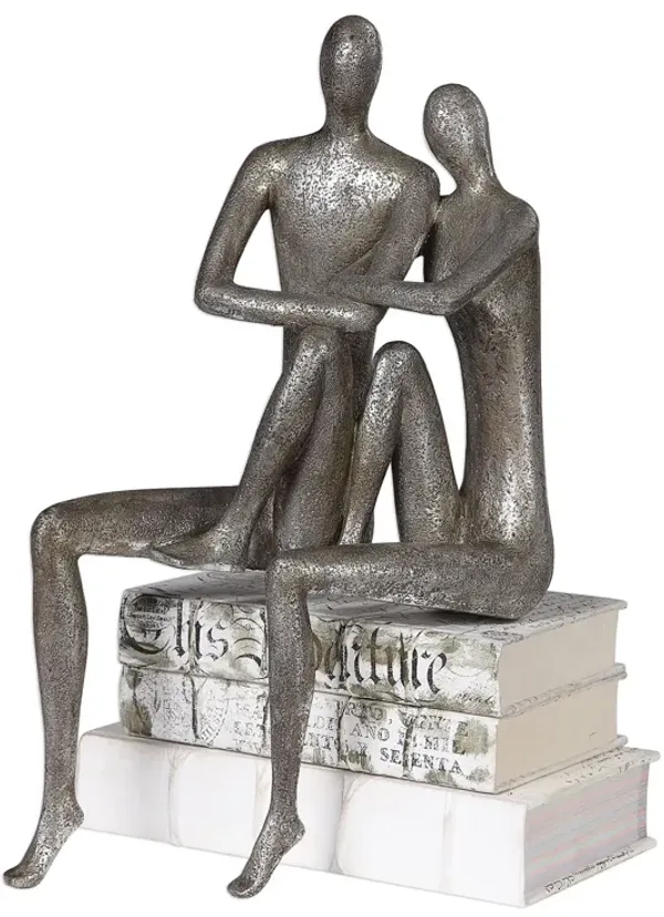 Uttermost Courtship Antique Nickel Figurine