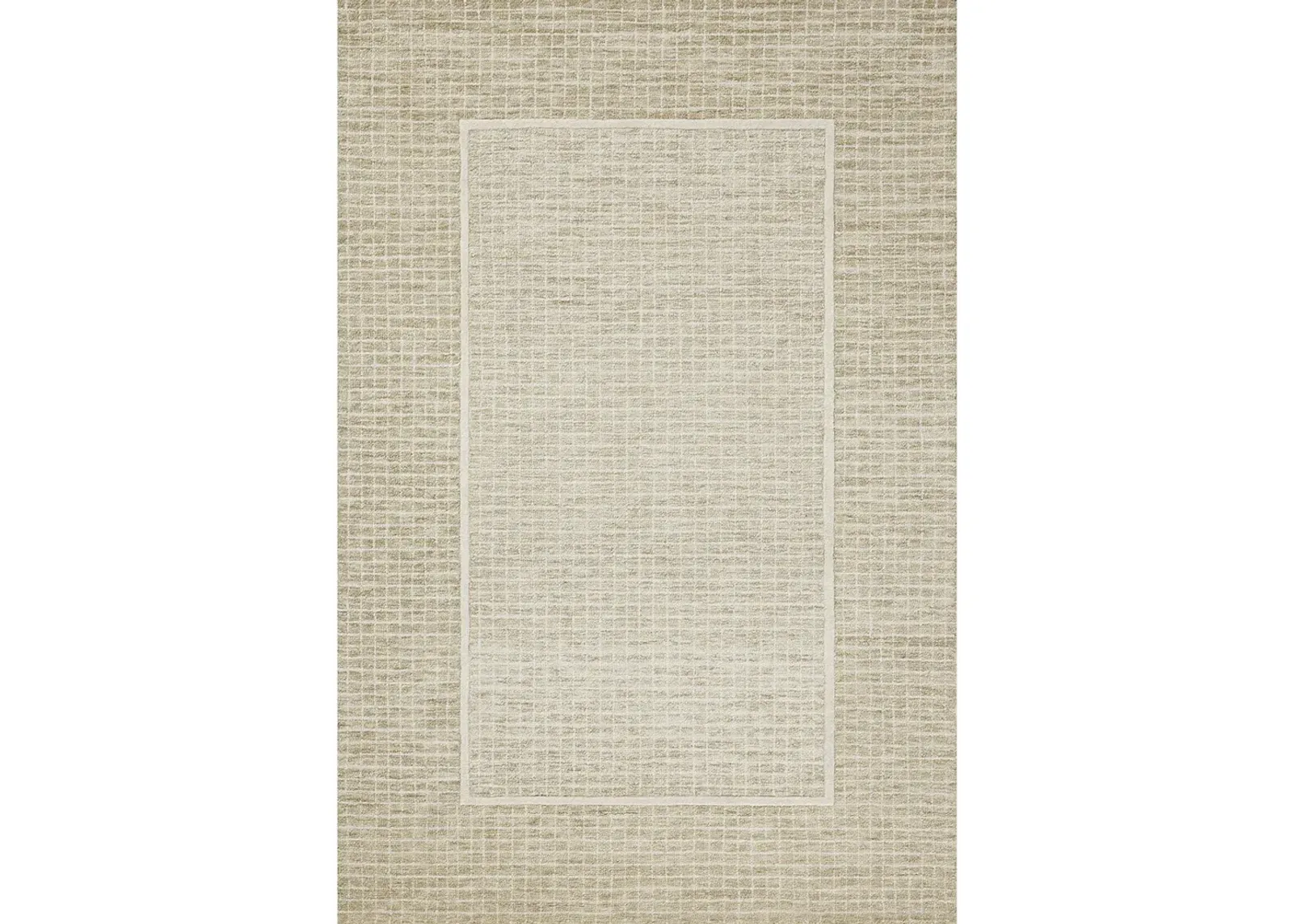 Briggs BRG-01 Wheat / Ivory 2''6" x 9''9" Rug by Chris Loves Julia