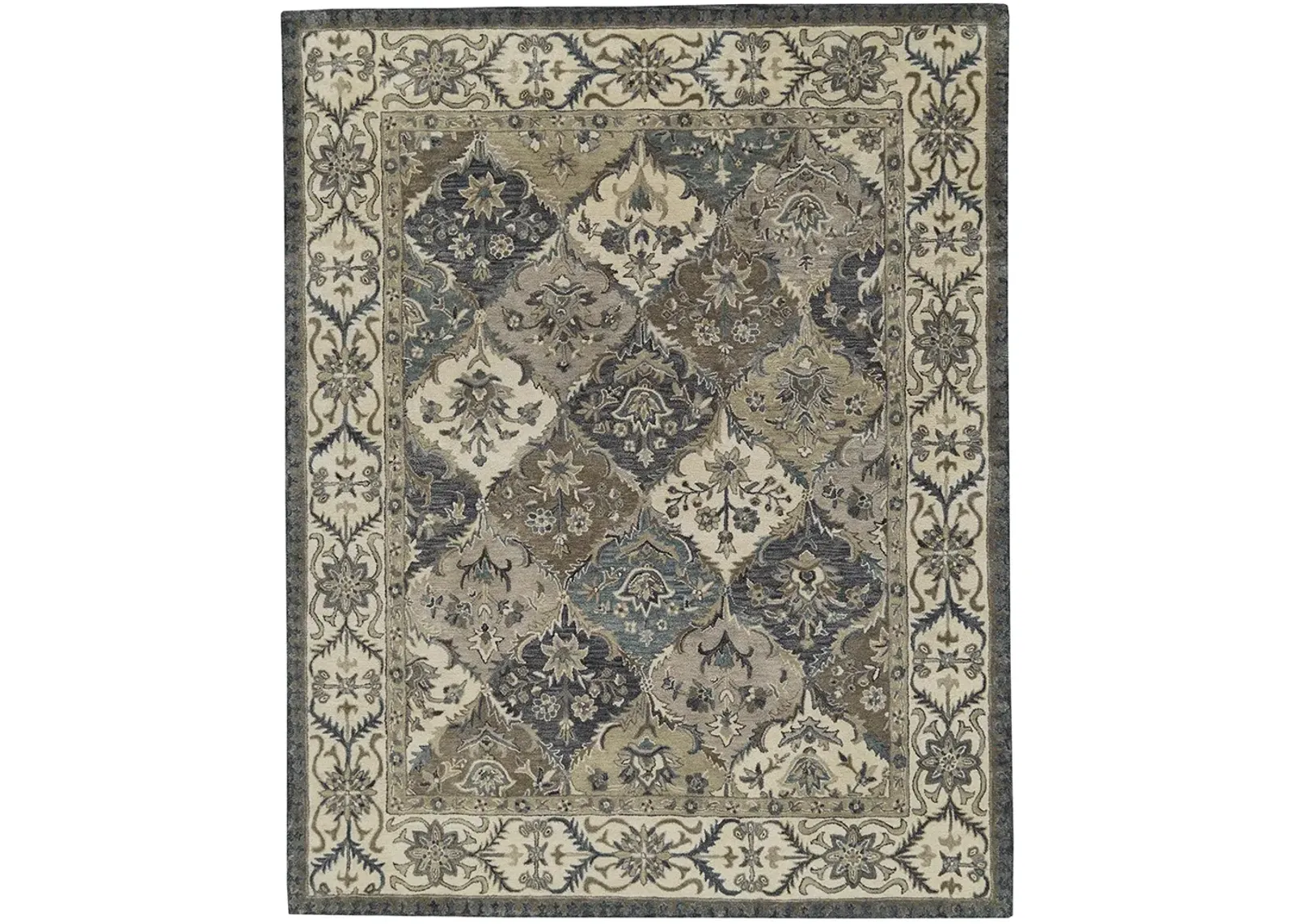 Eaton 8429F Blue/Gray/Taupe 8' x 11' Rug