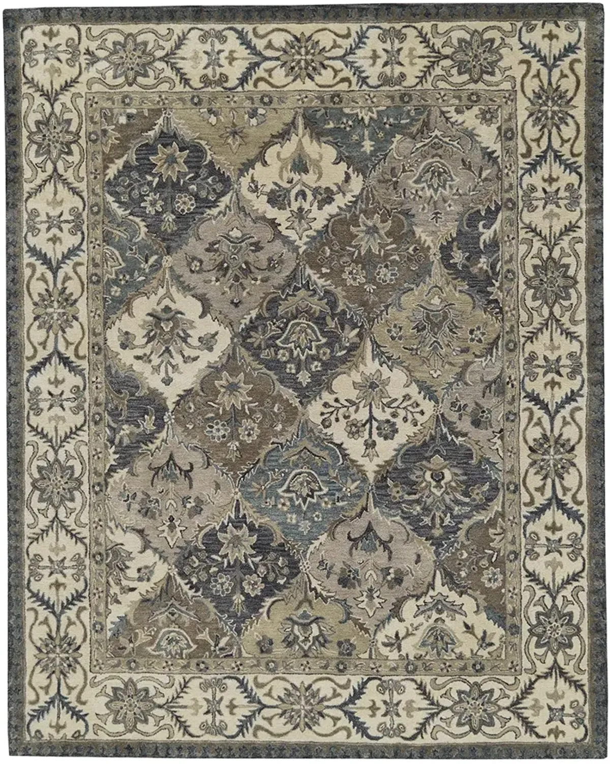 Eaton 8429F Blue/Gray/Taupe 8' x 11' Rug