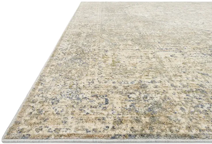 Revere REV08 Granite/Blue 5' x 8' Rug