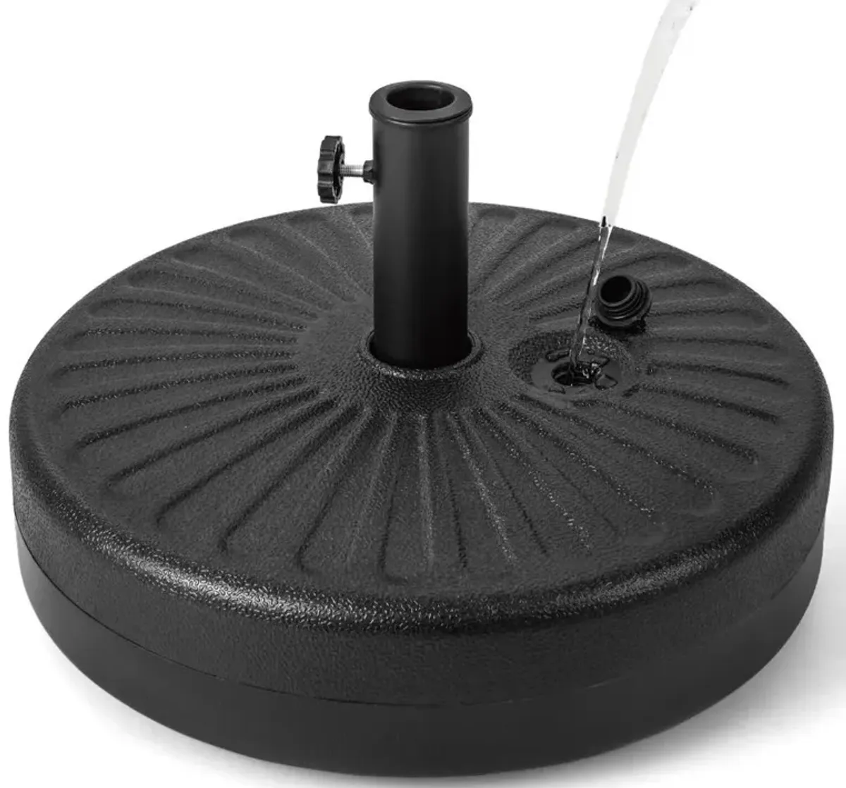 20 Inch Fillable Heavy-Duty Round Umbrella Base Stand