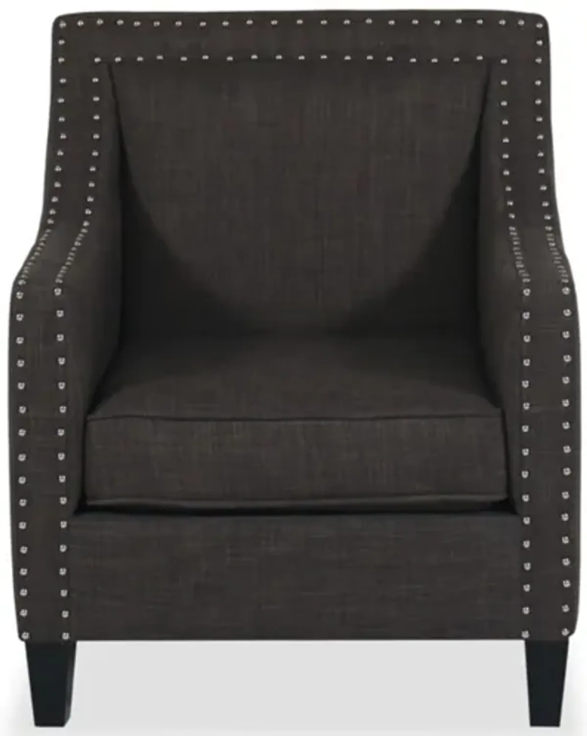 Erica Charcoal Accent Chair