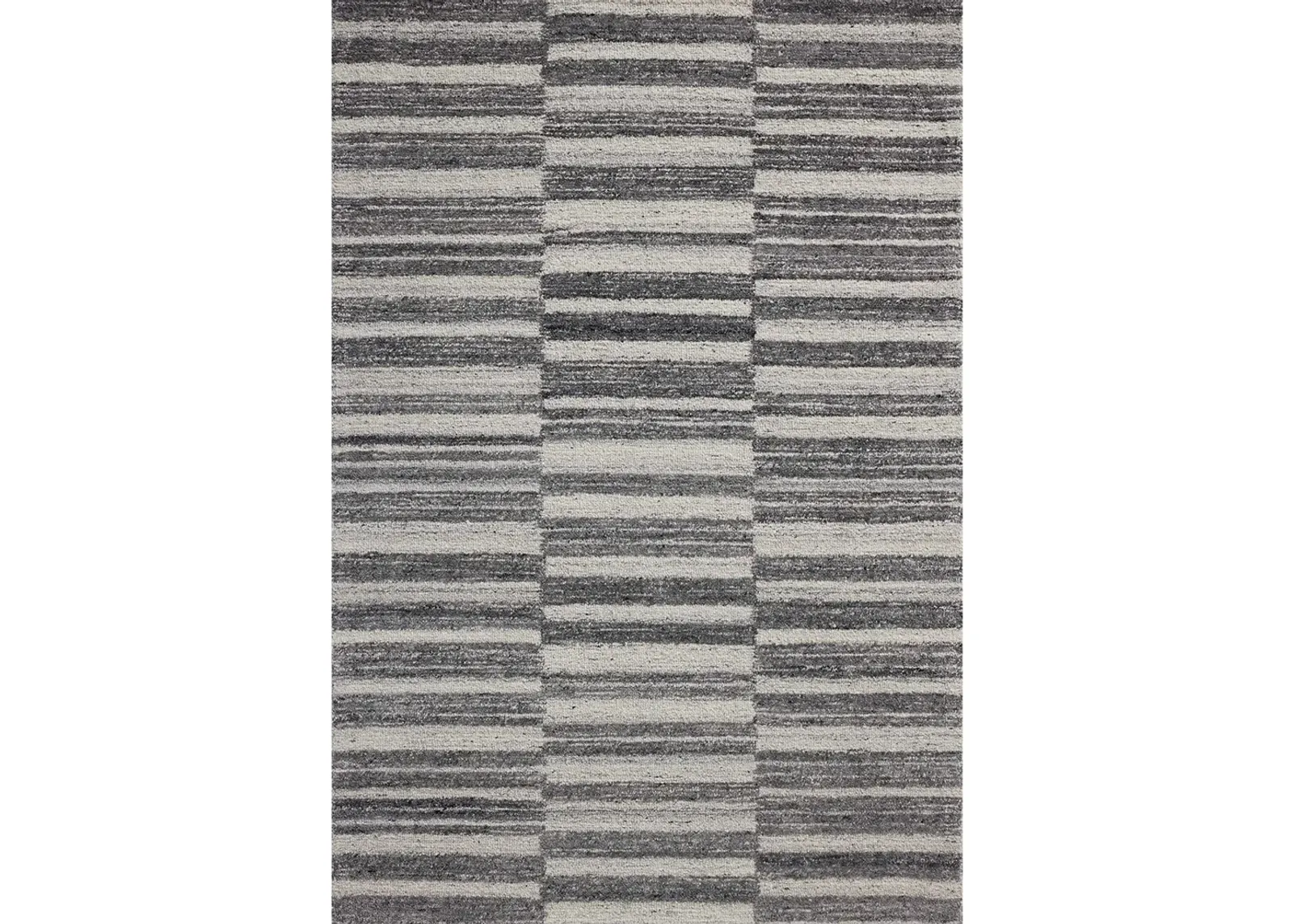 Rae Charcoal/Mist 9'3" x 13' Area Rug by Magnolia Home by Joanna Gaines x Loloi